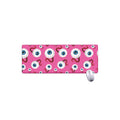 Human Eyeball Pattern Print Extended Mouse Pad