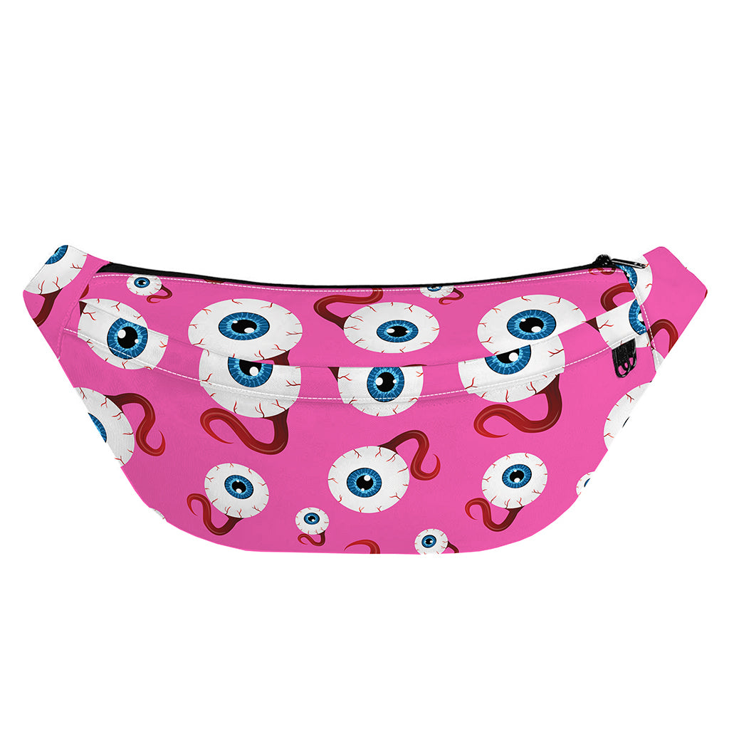 Human Eyeball Pattern Print Fanny Pack