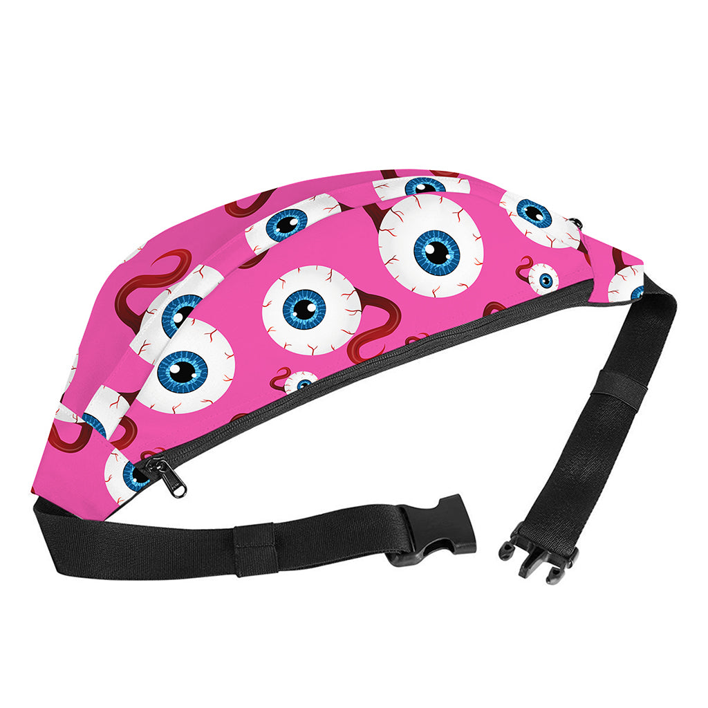 Human Eyeball Pattern Print Fanny Pack