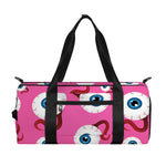Human Eyeball Pattern Print Gym Bag