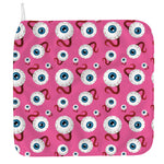 Human Eyeball Pattern Print Hand Towel
