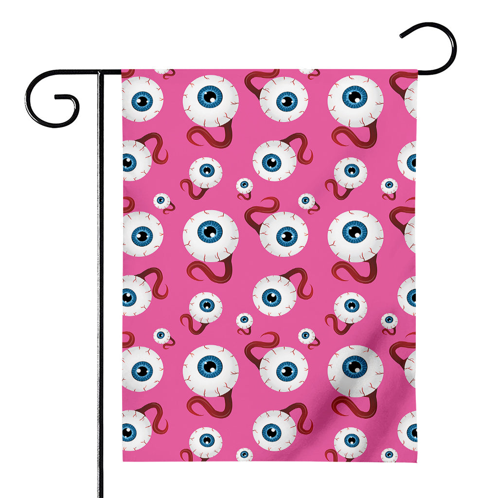 Human Eyeball Pattern Print House Flag