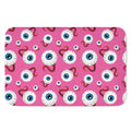Human Eyeball Pattern Print Indoor Door Mat