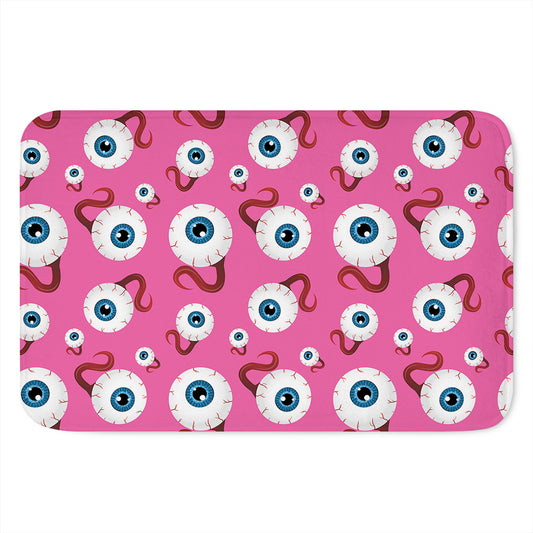 Human Eyeball Pattern Print Indoor Door Mat