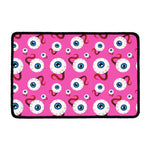 Human Eyeball Pattern Print Kitchen Mat