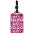 Human Eyeball Pattern Print Luggage Tag