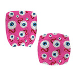Human Eyeball Pattern Print Office Chair Cover