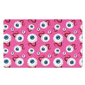 Human Eyeball Pattern Print Polyester Doormat