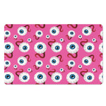 Human Eyeball Pattern Print Polyester Doormat