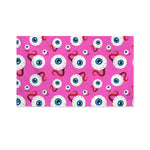 Human Eyeball Pattern Print Polyester Flag