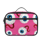 Human Eyeball Pattern Print Portable Lunch Bag