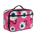 Human Eyeball Pattern Print Portable Lunch Bag