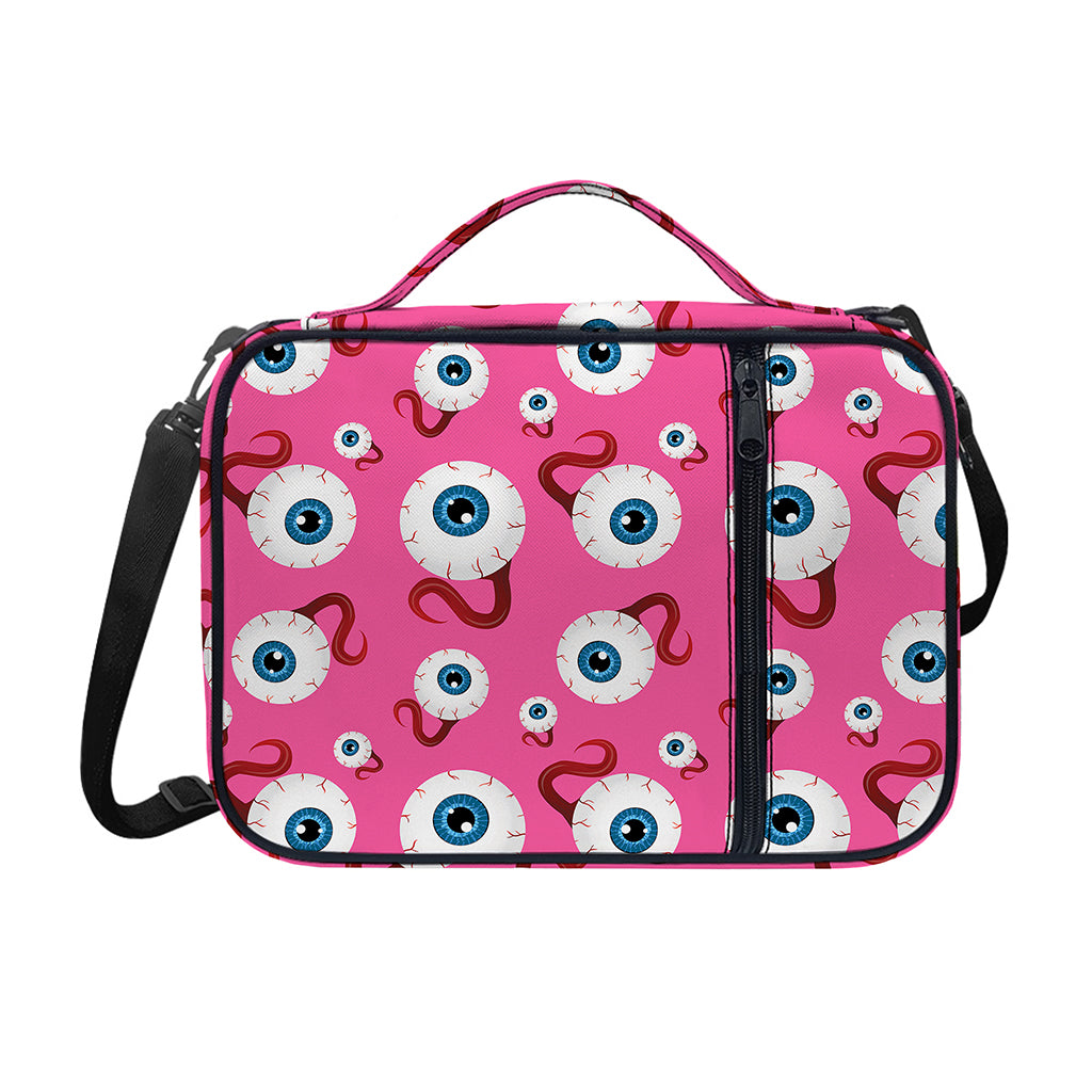 Human Eyeball Pattern Print Shoulder Strap Bible Bag