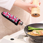 Human Eyeball Pattern Print Skillet Handle Cover