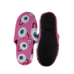 Human Eyeball Pattern Print Slippers