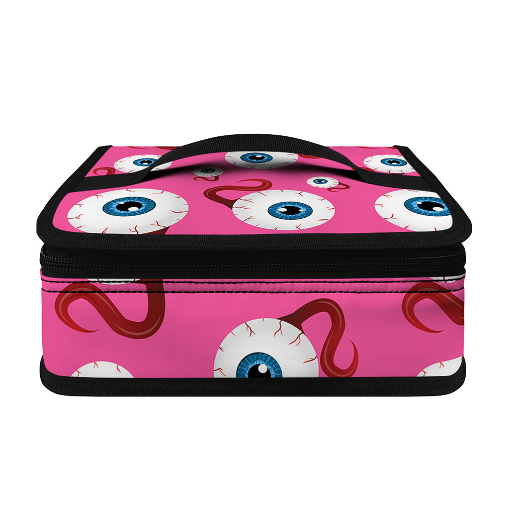 Human Eyeball Pattern Print Small Lunch Bag
