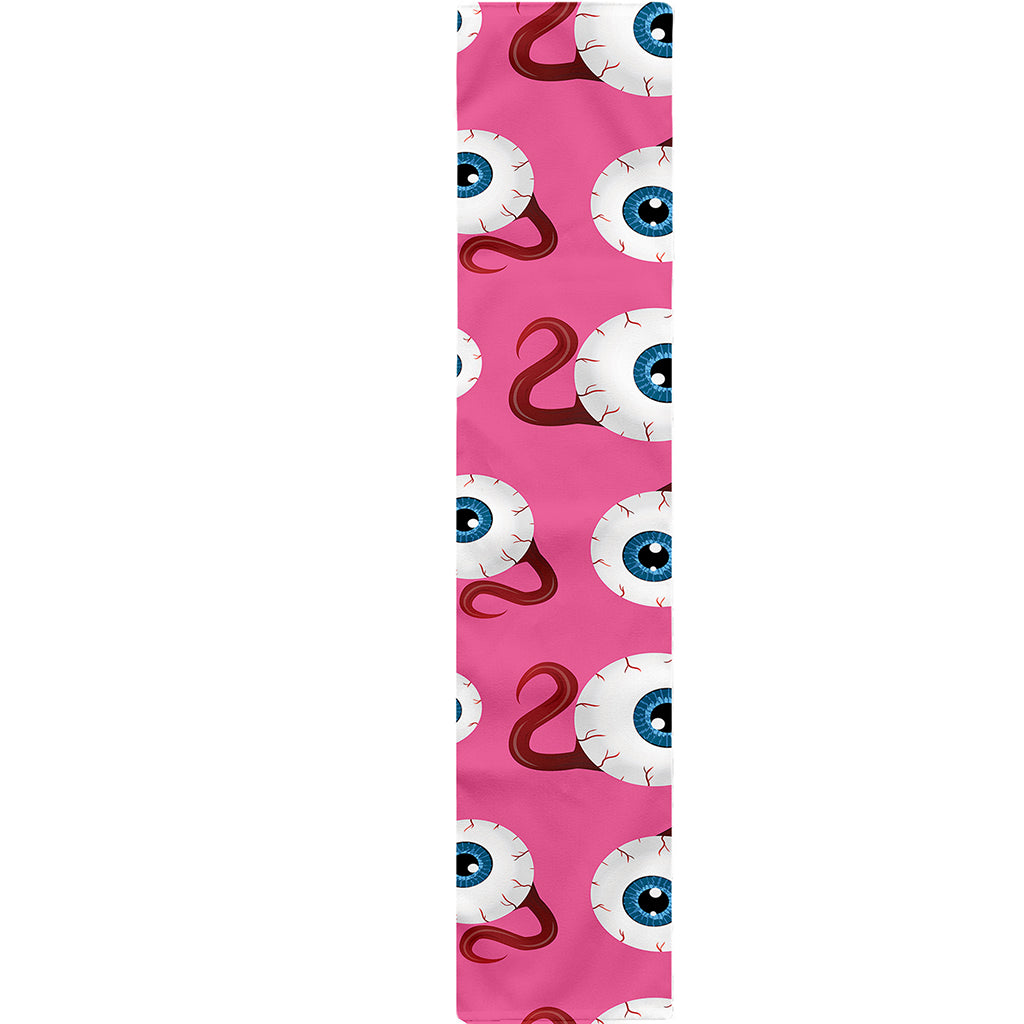 Human Eyeball Pattern Print Table Runner
