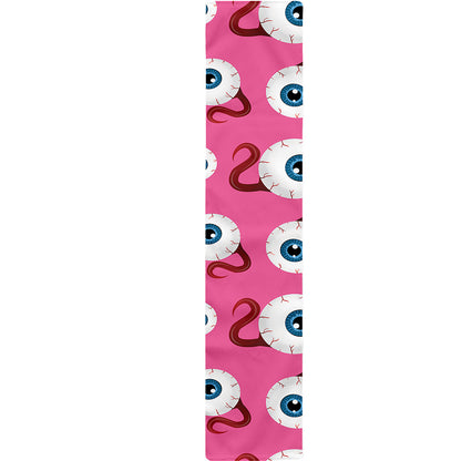 Human Eyeball Pattern Print Table Runner