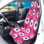 Human Eyeball Pattern Print Waterproof Car Seat Cover