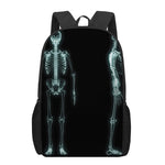 Human Skeleton X-Ray Print 17 Inch Backpack
