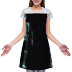 Human Skeleton X-Ray Print Adjustable Apron
