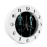 Human Skeleton X-Ray Print Alarm Clock
