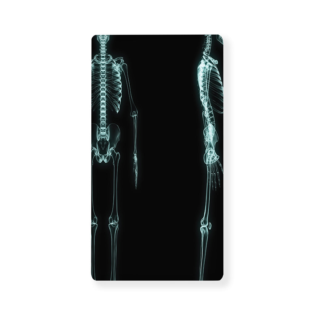 Human Skeleton X-Ray Print Baby Crib Sheet