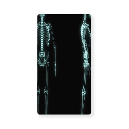 Human Skeleton X-Ray Print Baby Crib Sheet