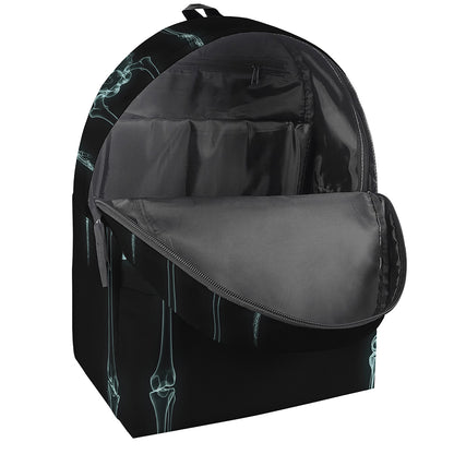 Human Skeleton X-Ray Print Backpack
