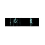 Human Skeleton X-Ray Print Bed Runner