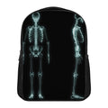 Human Skeleton X-Ray Print Casual Backpack