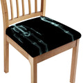 Human Skeleton X-Ray Print Chair Cushion Cover
