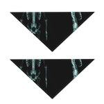 Human Skeleton X-Ray Print Dog Bandana