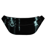 Human Skeleton X-Ray Print Fanny Pack