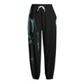 Human Skeleton X-Ray Print Fleece Lined Knit Pants