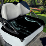 Human Skeleton X-Ray Print Golf Cart Seat Cover