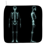 Human Skeleton X-Ray Print Hand Towel