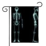 Human Skeleton X-Ray Print House Flag