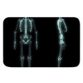 Human Skeleton X-Ray Print Indoor Door Mat