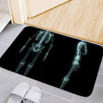 Human Skeleton X-Ray Print Indoor Door Mat