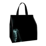 Human Skeleton X-Ray Print Insulated Lunch Tote