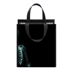 Human Skeleton X-Ray Print Insulated Lunch Tote
