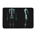 Human Skeleton X-Ray Print Kitchen Mat