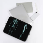 Human Skeleton X-Ray Print Laptop Sleeve