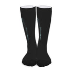 Human Skeleton X-Ray Print Long Socks