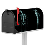 Human Skeleton X-Ray Print Mailbox Cover