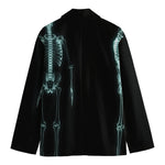 Human Skeleton X-Ray Print Men's Blazer