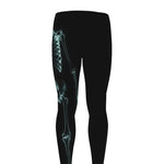 Human Skeleton X-Ray Print Men's leggings