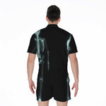 Human Skeleton X-Ray Print Men's Rompers