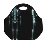 Human Skeleton X-Ray Print Neoprene Lunch Bag